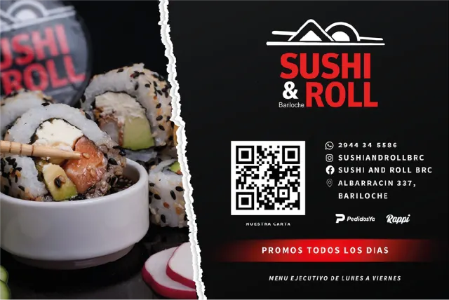 Restaurante Sushi & Roll en Bariloche